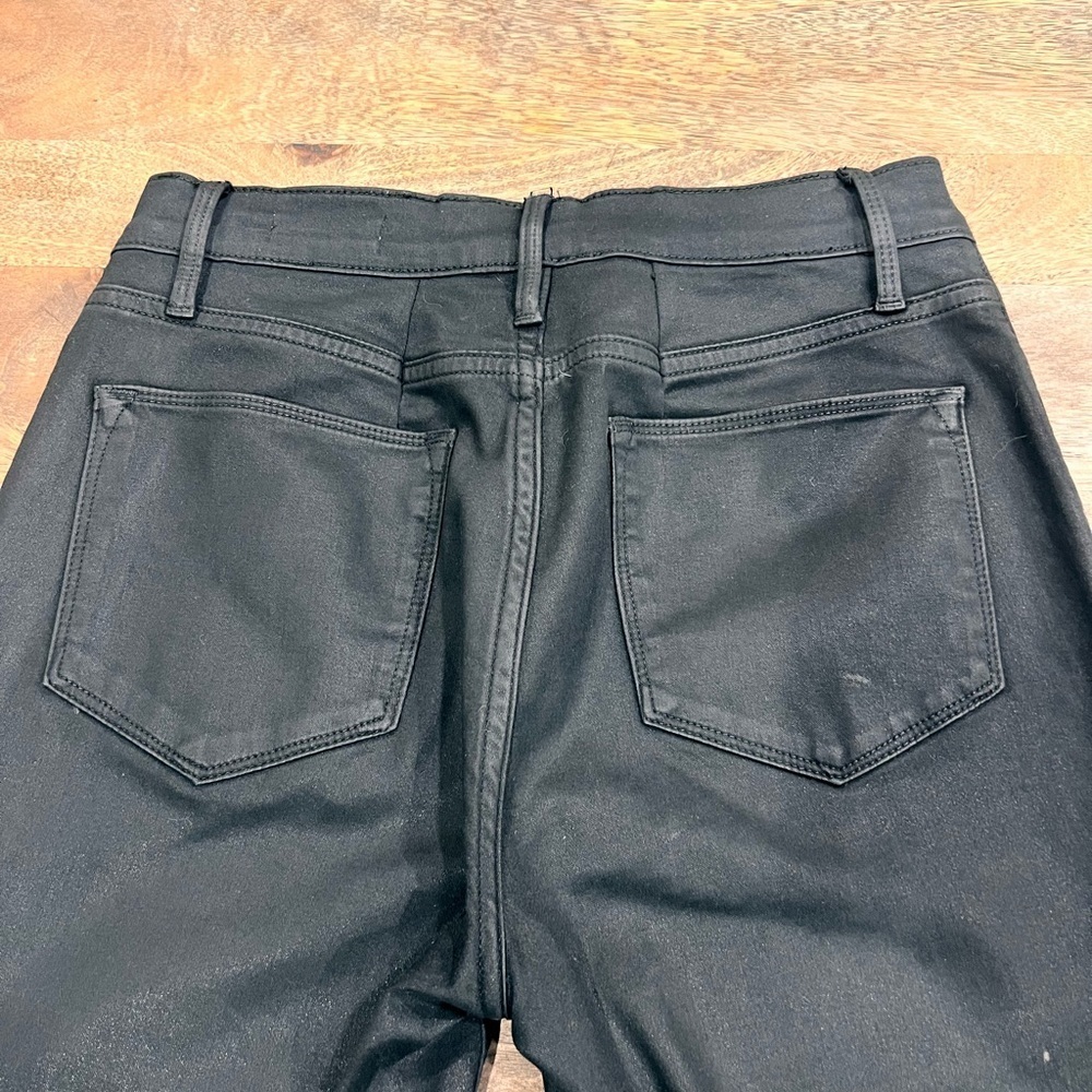 Frame Le High Skinny Black Jeans Size 28 - Picture 2 of 8